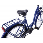 Mestský bicykel 28" Kozbike K48 1 prevodový Tmavo modrý